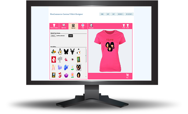 Designer de camisetas personalizadas WooCommerce - 12