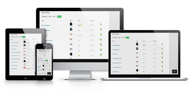 WooCommerce Quick Order One Page Shop - 12